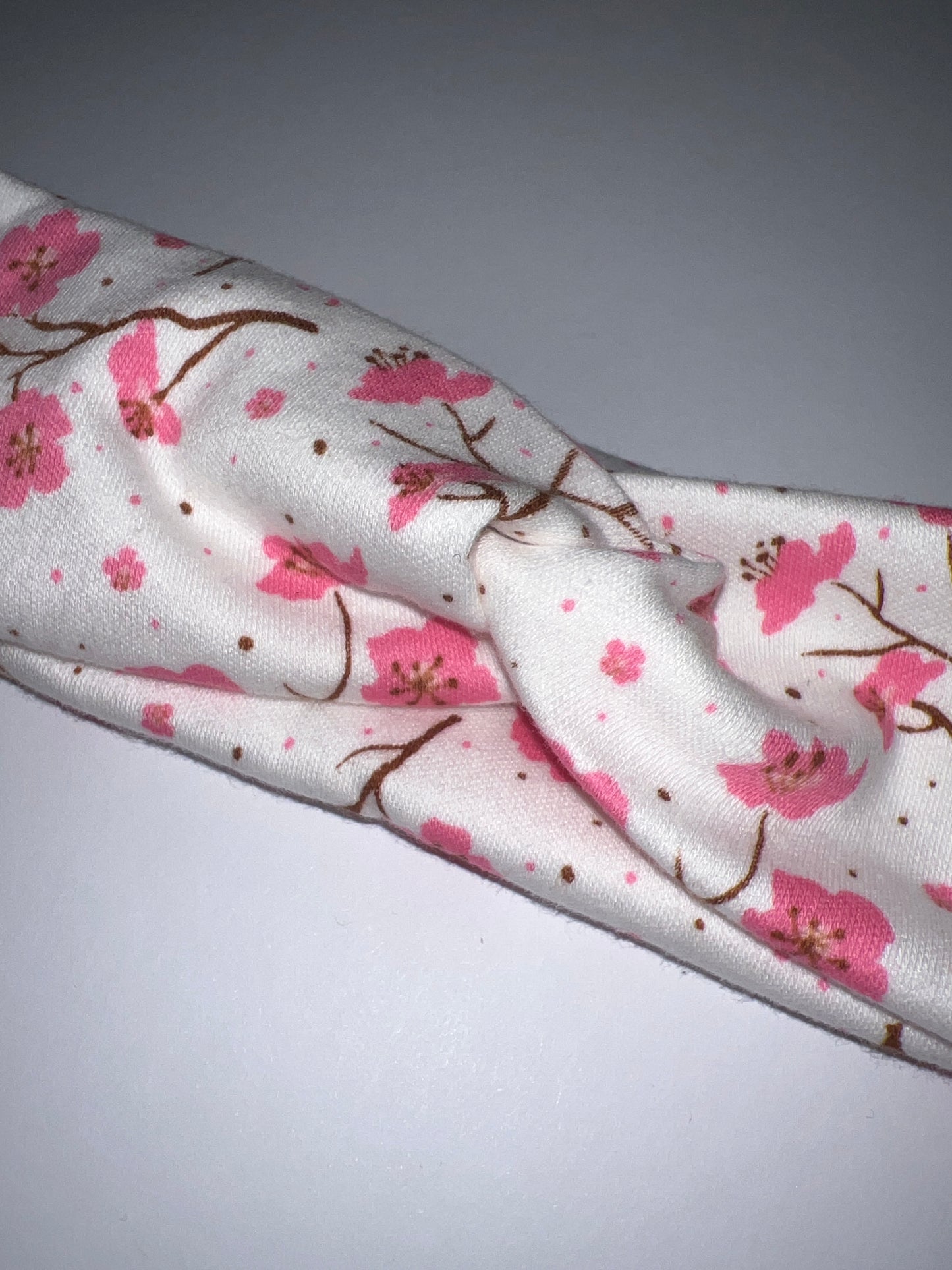 Cherry Blossom Twist Headband