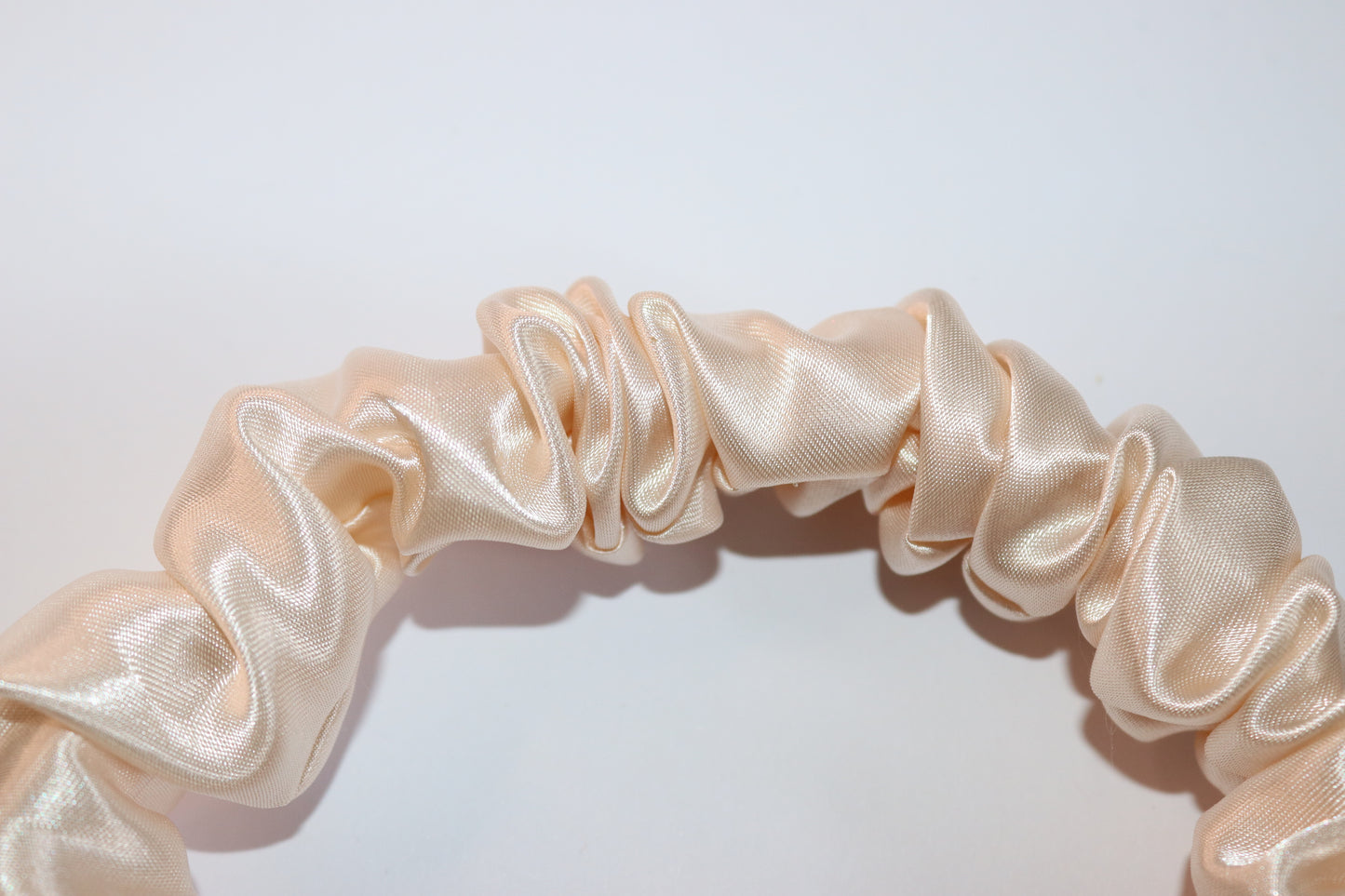 Cream Scrunchie Headband