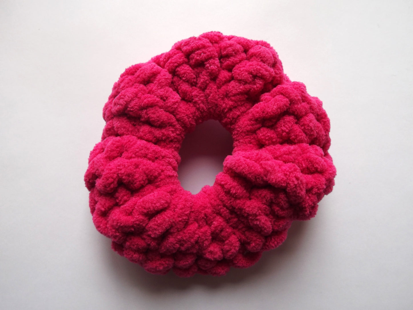 Cozy Crochet Hair Scrunchie