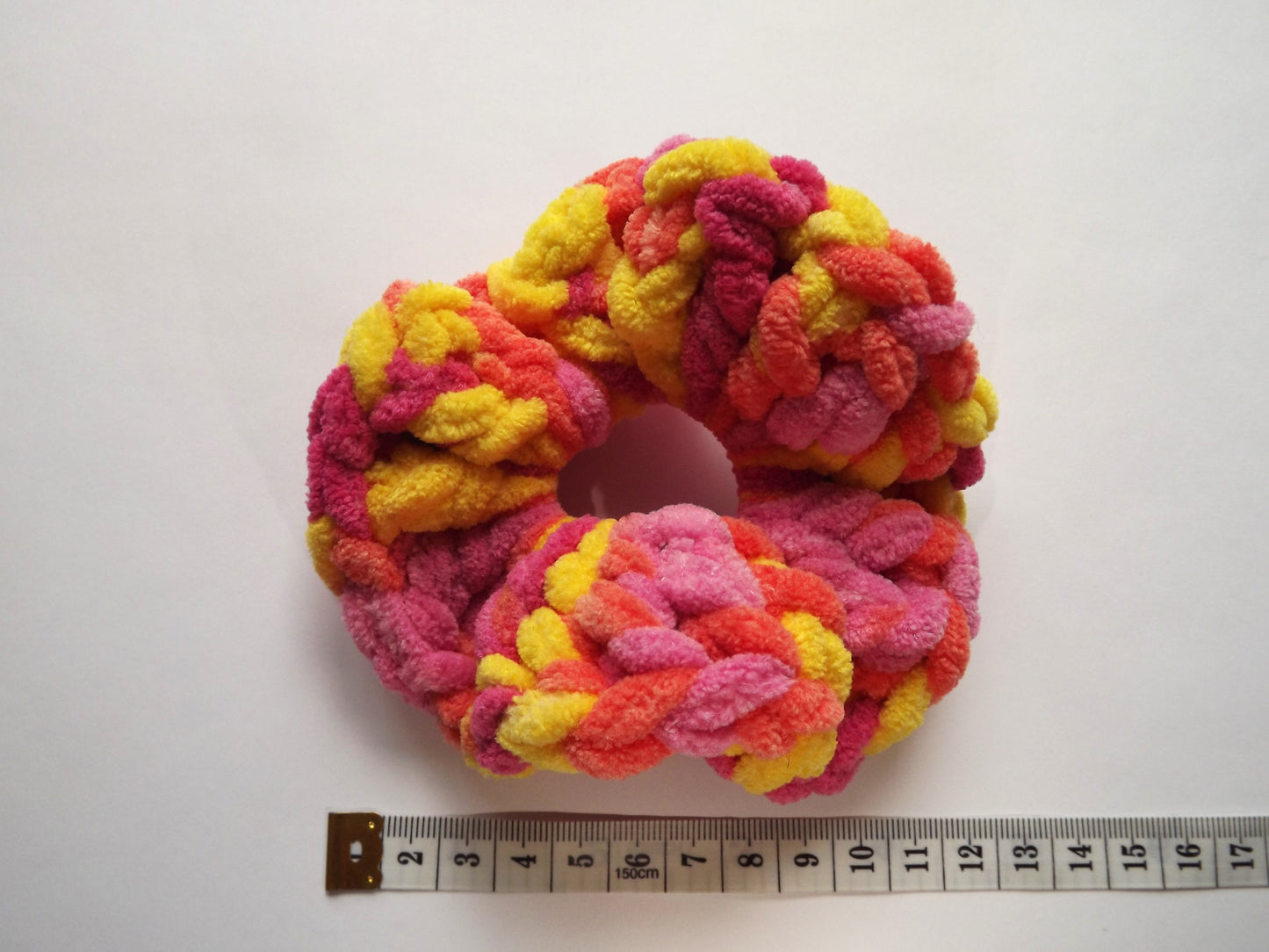 Cozy Crochet Hair Scrunchie