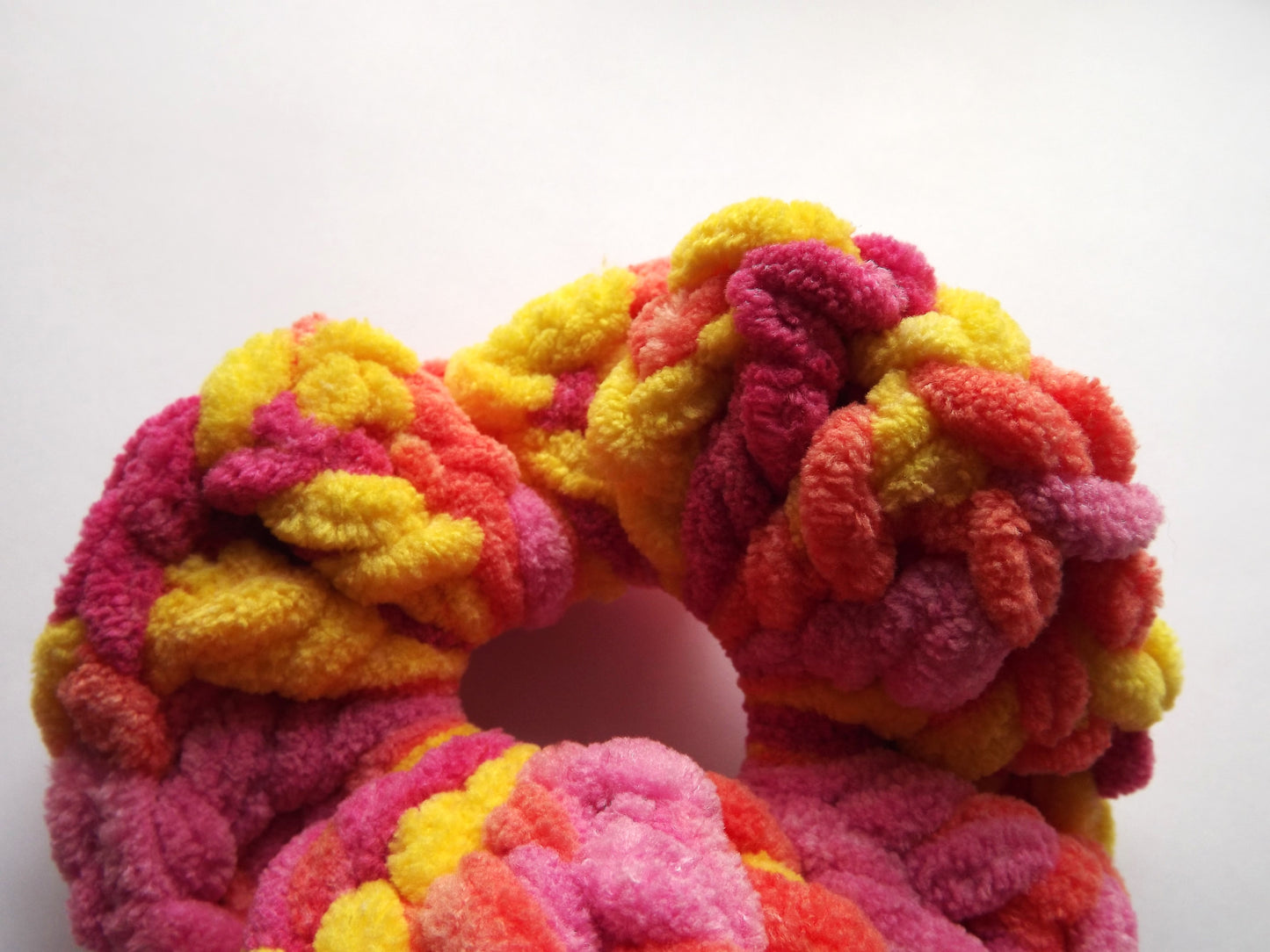 Cozy Crochet Hair Scrunchie