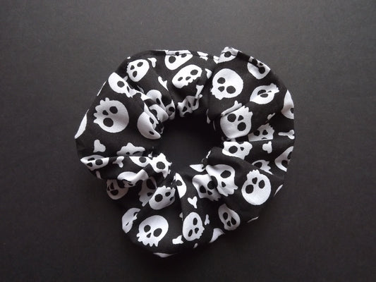 Pirate Skull Hair Scrunchie