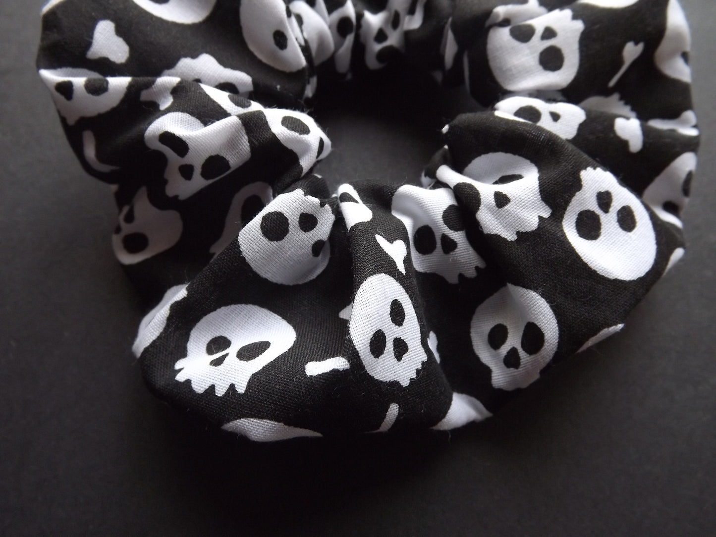 Pirate Skull Hair Scrunchie