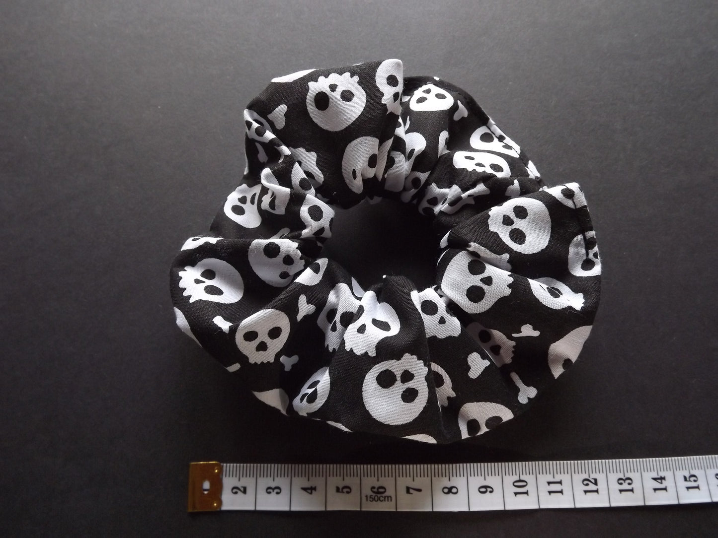 Pirate Skull Hair Scrunchie