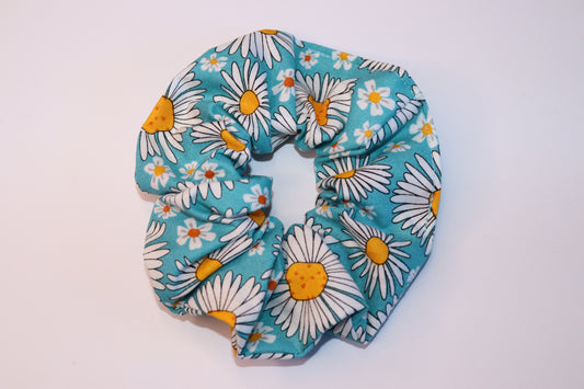 Daisy Hair Scrunchie