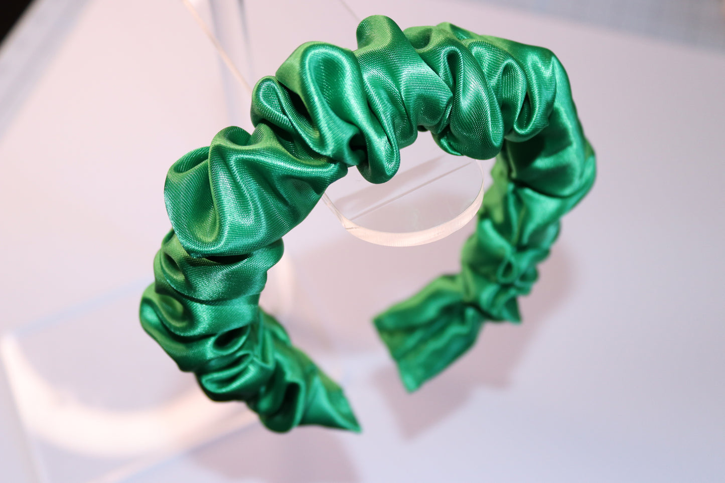 Emerald Scrunchie Headband