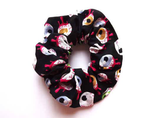 Eyeball Hair Scrunchie