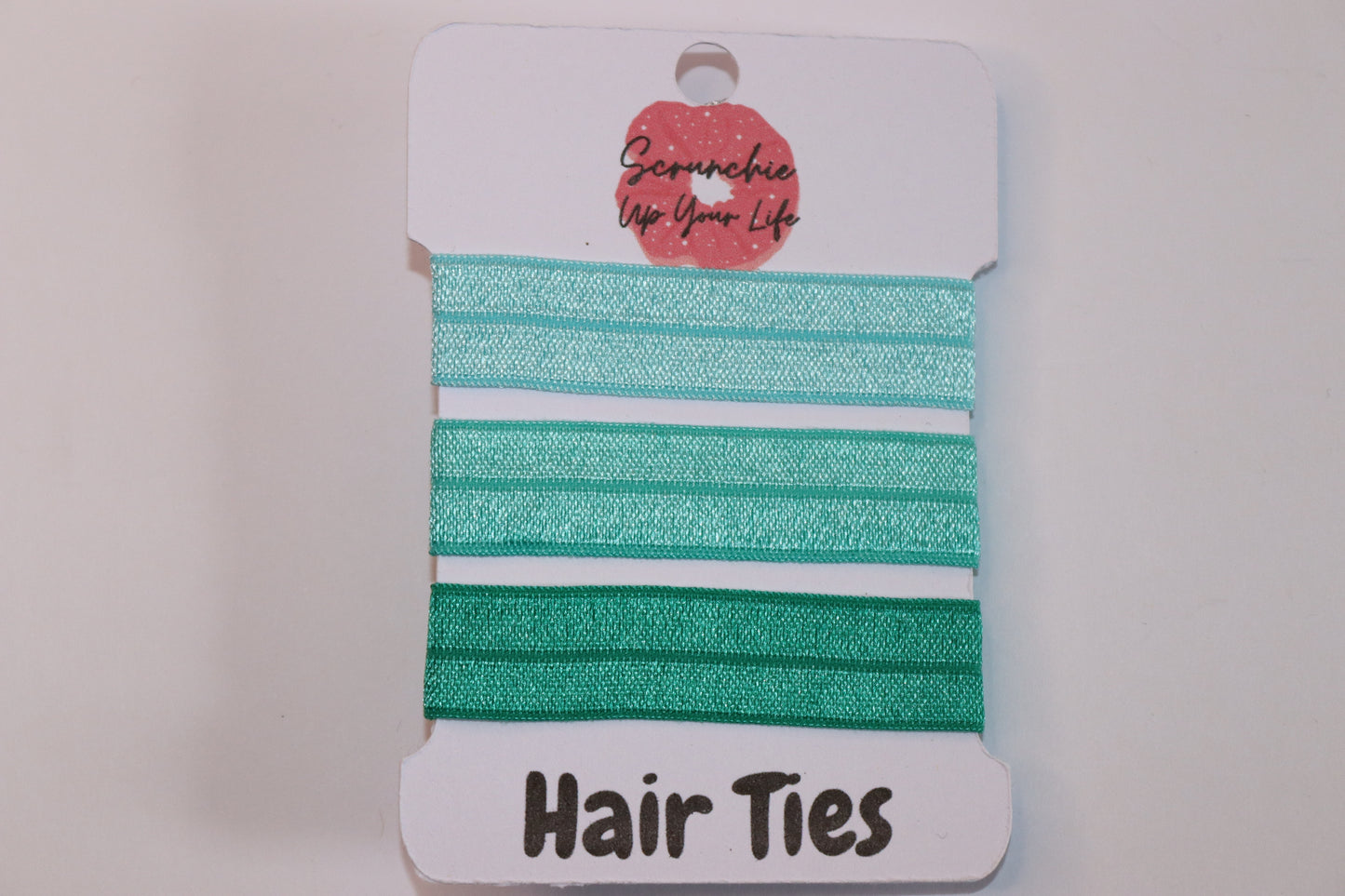 Green Hair Ties