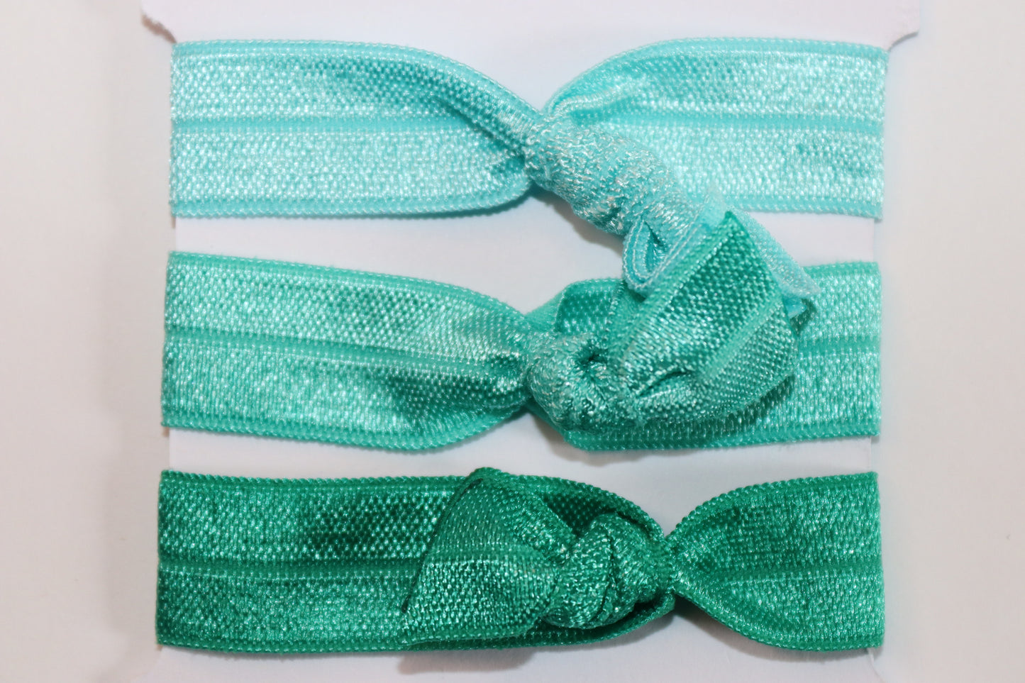 Green Hair Ties