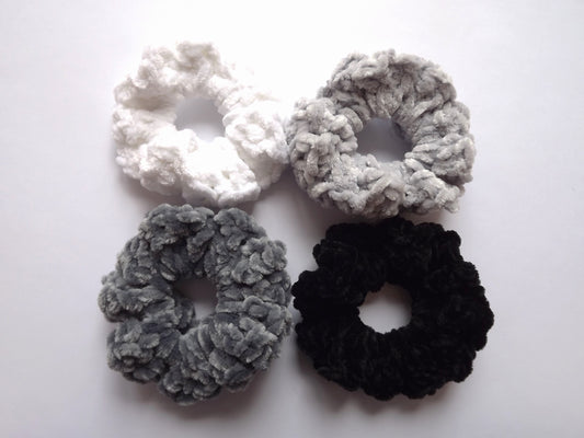 Essential Colour Crochet Hair Scrunchie