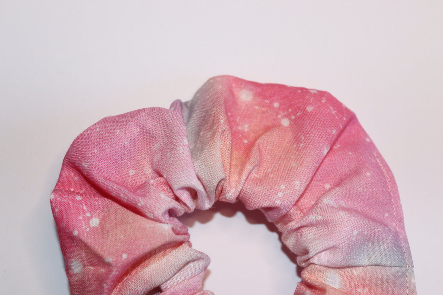 Pink Galaxy Hair Scrunchie