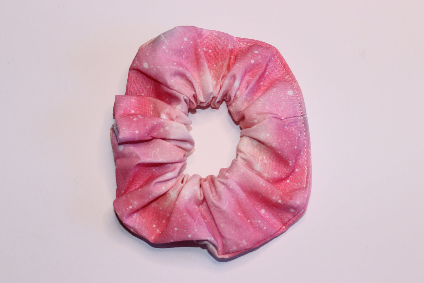 Pink Galaxy Hair Scrunchie