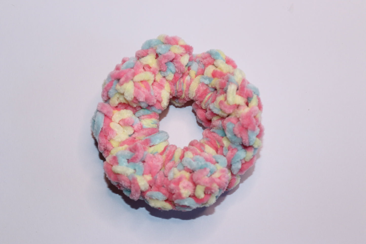 Sprinkle Crochet Hair Scrunchie