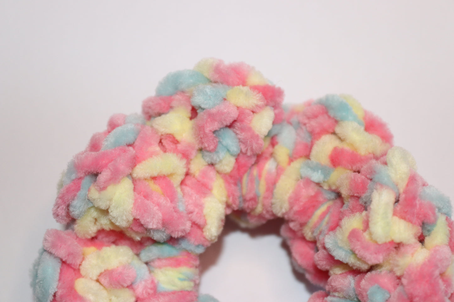 Sprinkle Crochet Hair Scrunchie