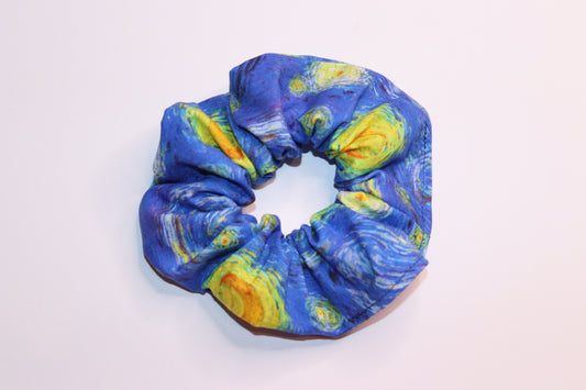 Starry Night Hair Scrunchie