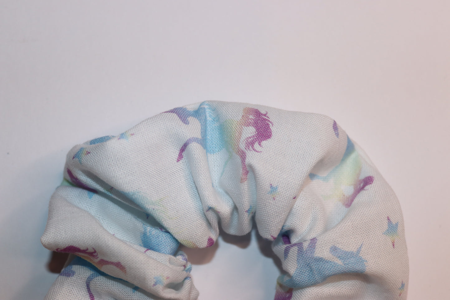 Rainbow Unicorn Hair Scrunchie