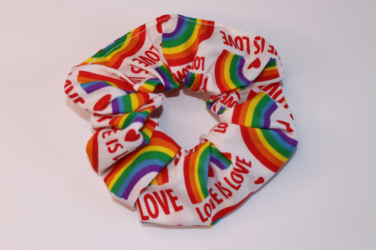 Love Is Love Pride Hair Scrunchie