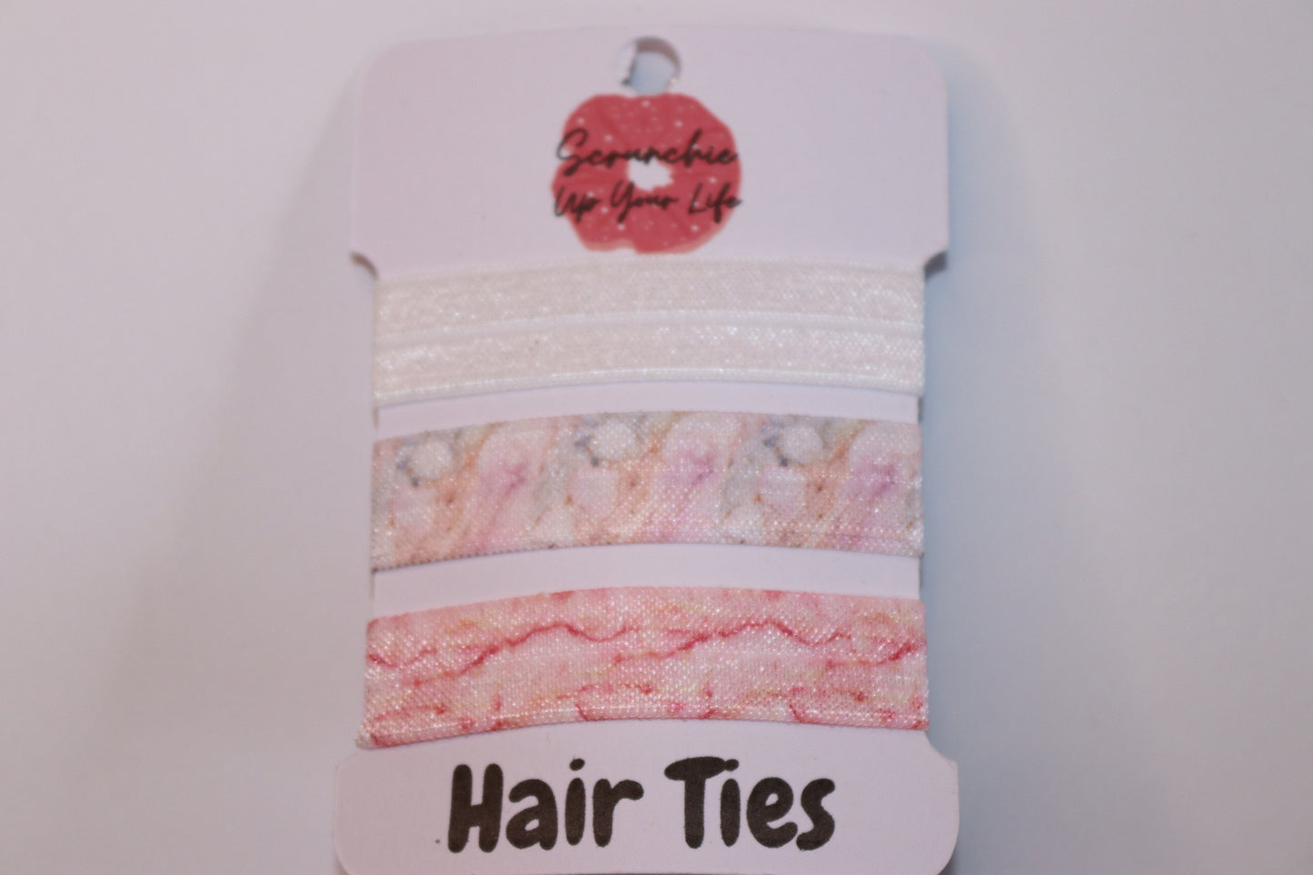 Marble Print Hair Ties