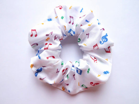 Music Note Hair Scrunchie