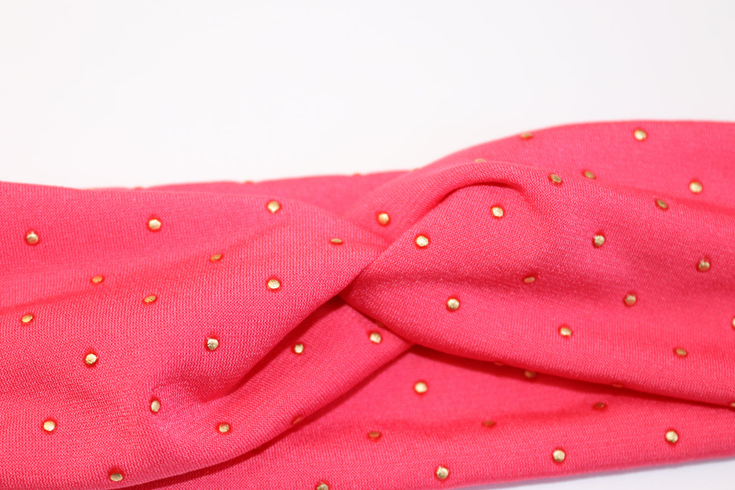 Pink Stud Twist Headband