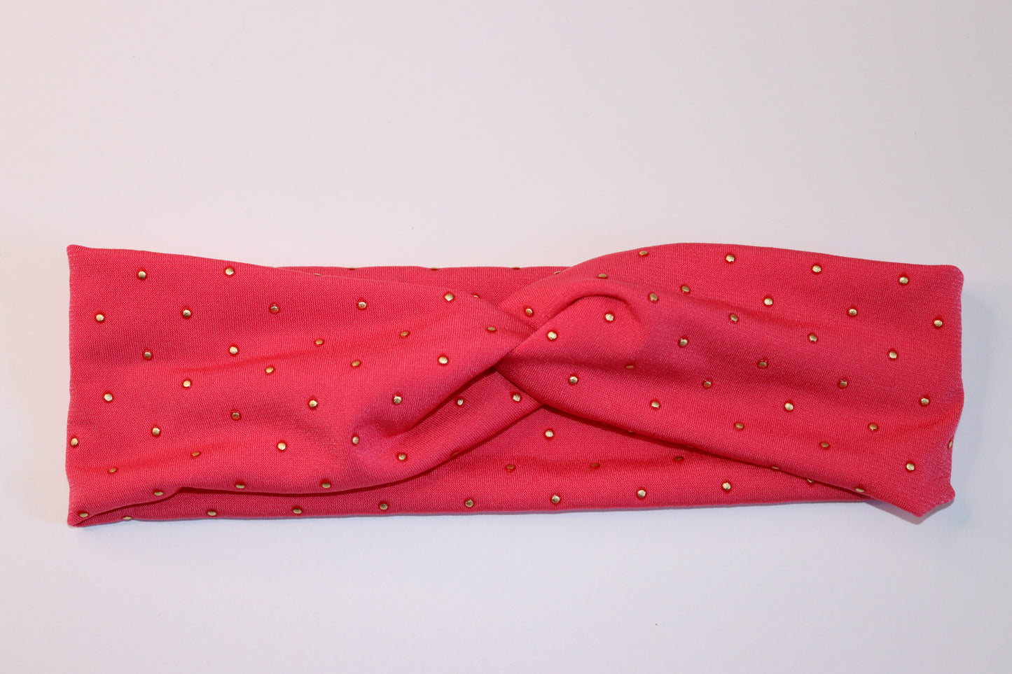 Pink Stud Twist Headband