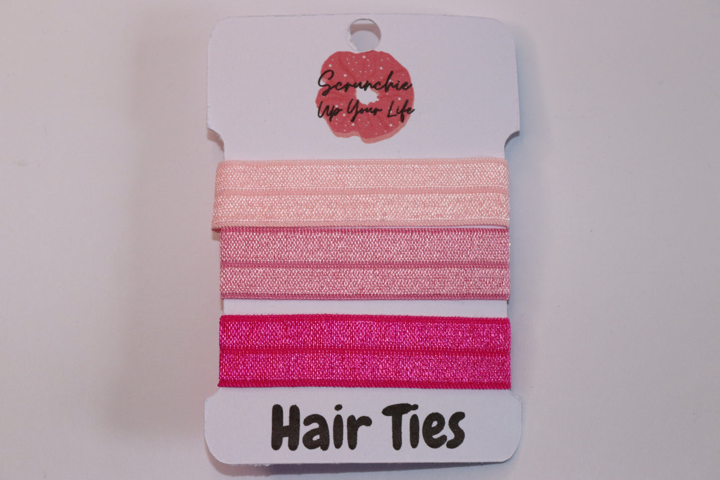 Pink Hair Ties