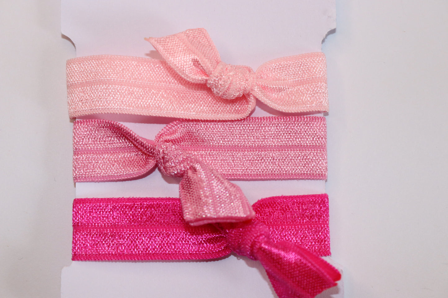 Pink Hair Ties