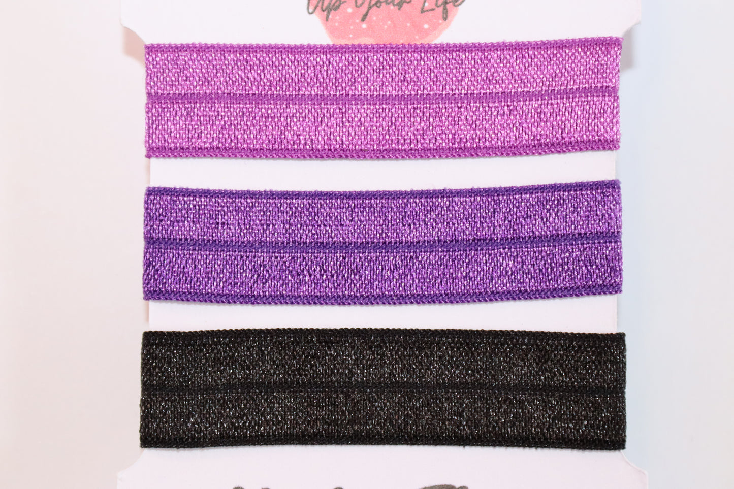 Purple Hair Ties