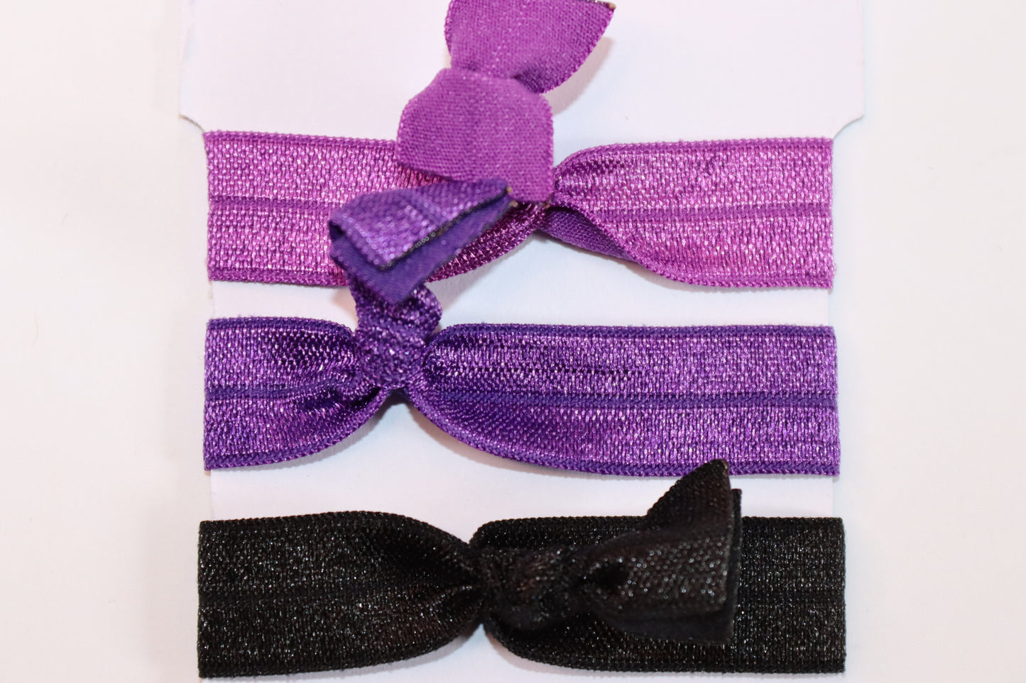 Purple Hair Ties