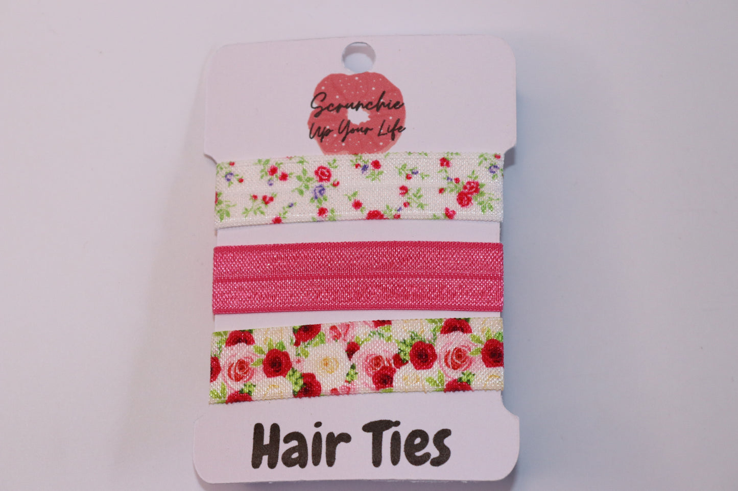 Rose Hair Ties