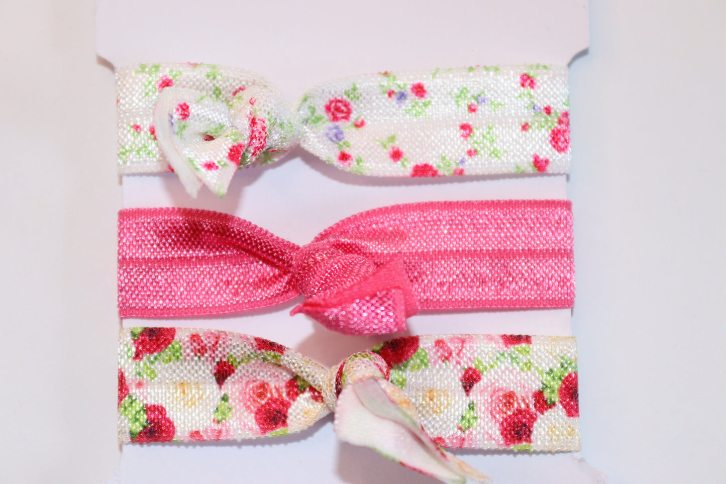 Rose Hair Ties