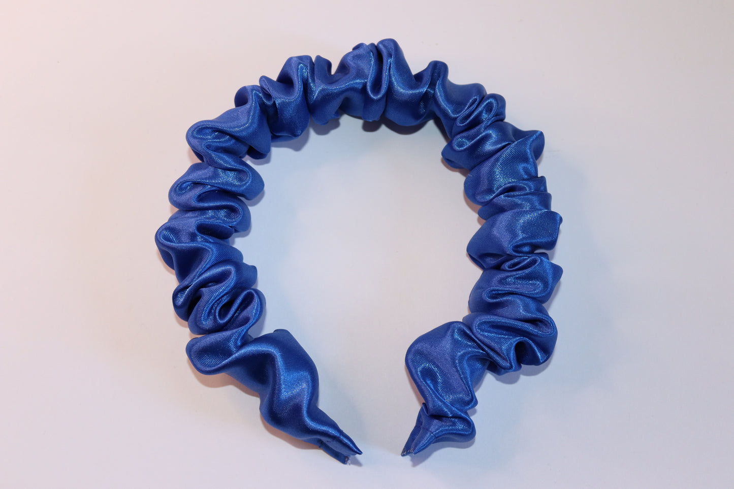 Royal Blue Scrunchie Headband