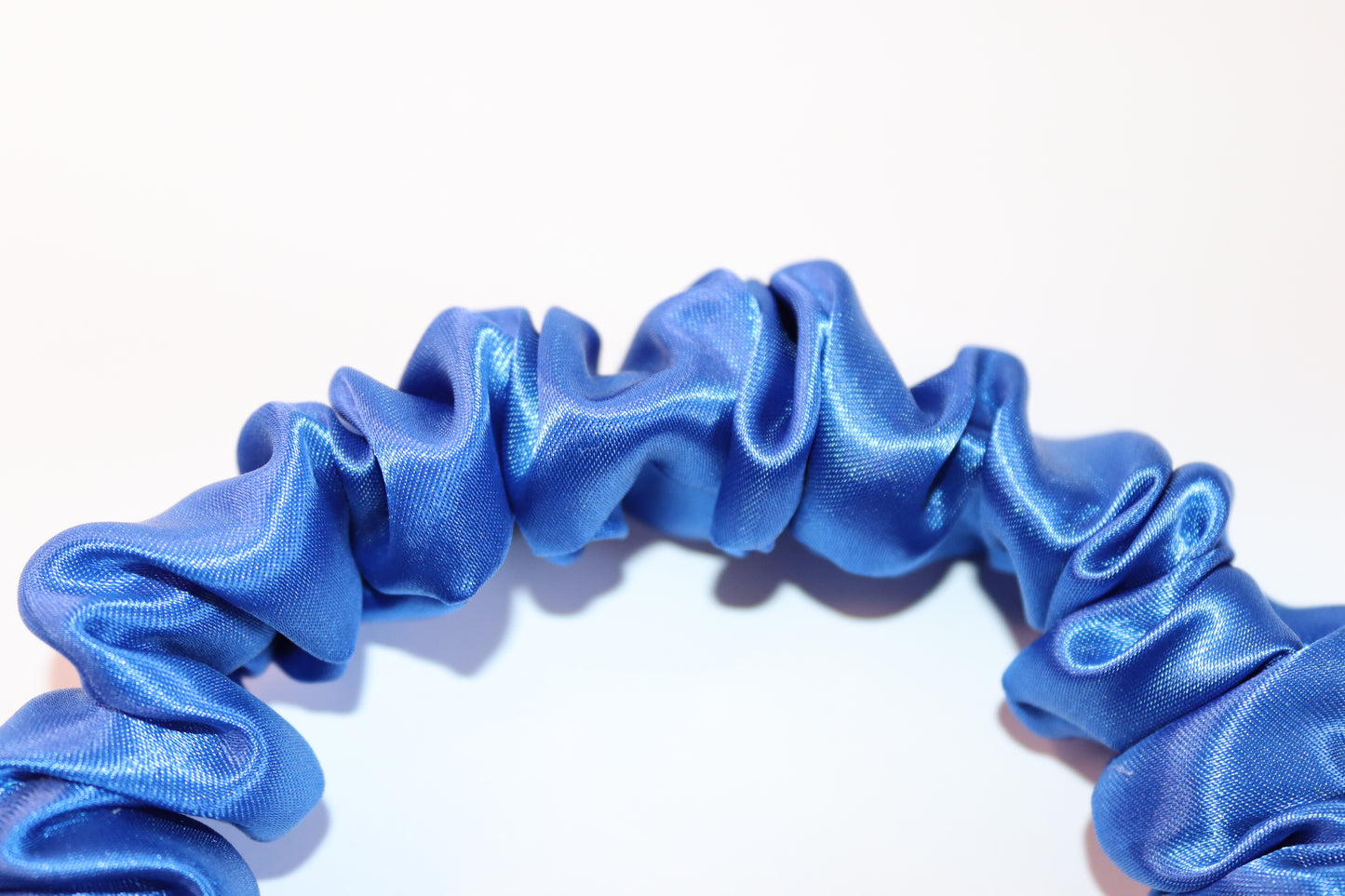 Royal Blue Scrunchie Headband