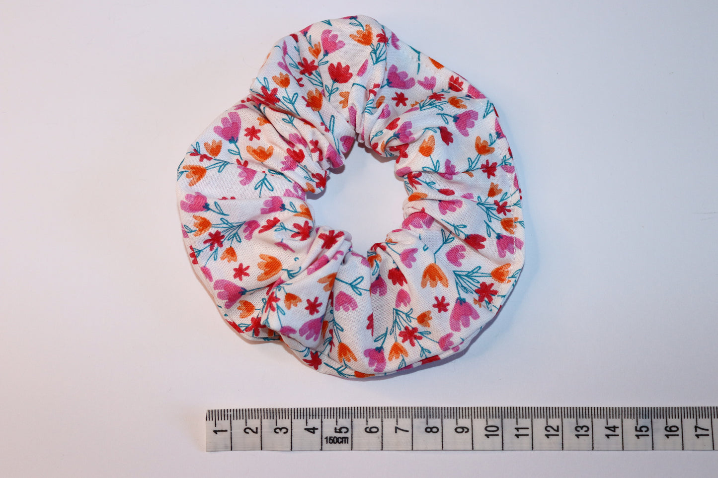 Tulip Floral Hair Scrunchie